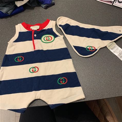 fake gucci baby grow|gucci baby dresses.